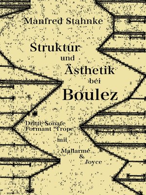cover image of Struktur und Ästhetik bei Boulez